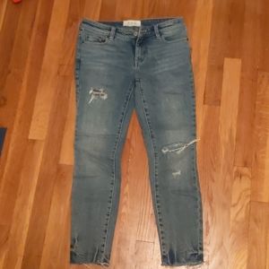 Free People skinny jeans